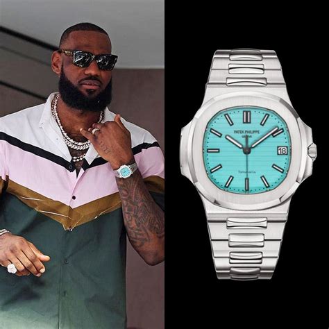 patek philippe tiffany lebron james|LeBron James tiffany blue.